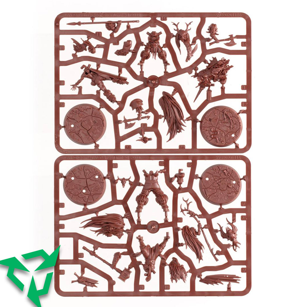 The Gnarlspirit Pack - On Sprue With Cards