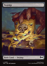 Basic Swamp Pizza Full Art #255