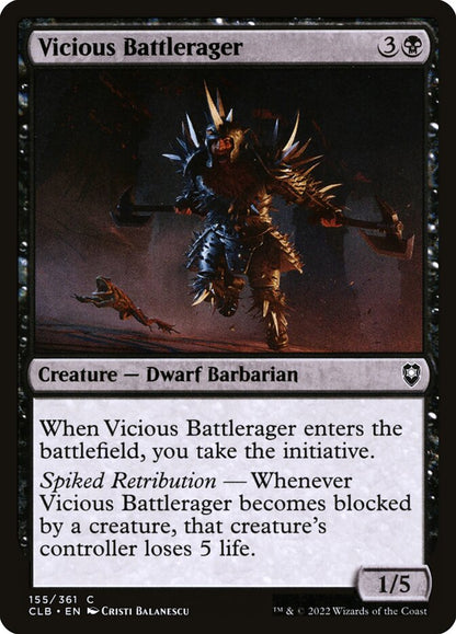 Vicious Battlerager - Commander Legends #155