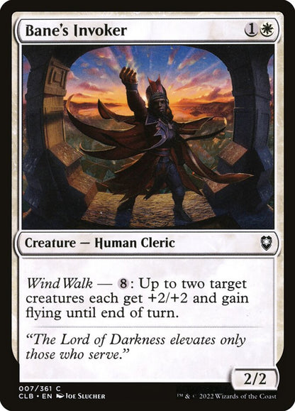 Bane's Invoker - Commander Legends #007 Card Front