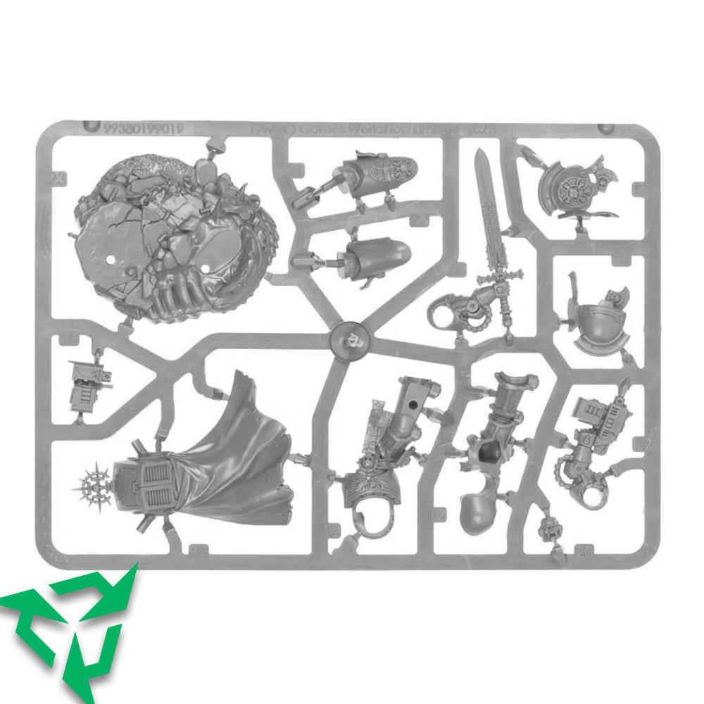 On Sprue Space Marine Captain In terminator Armour