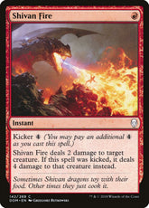Shivan Fire Dominaria #142