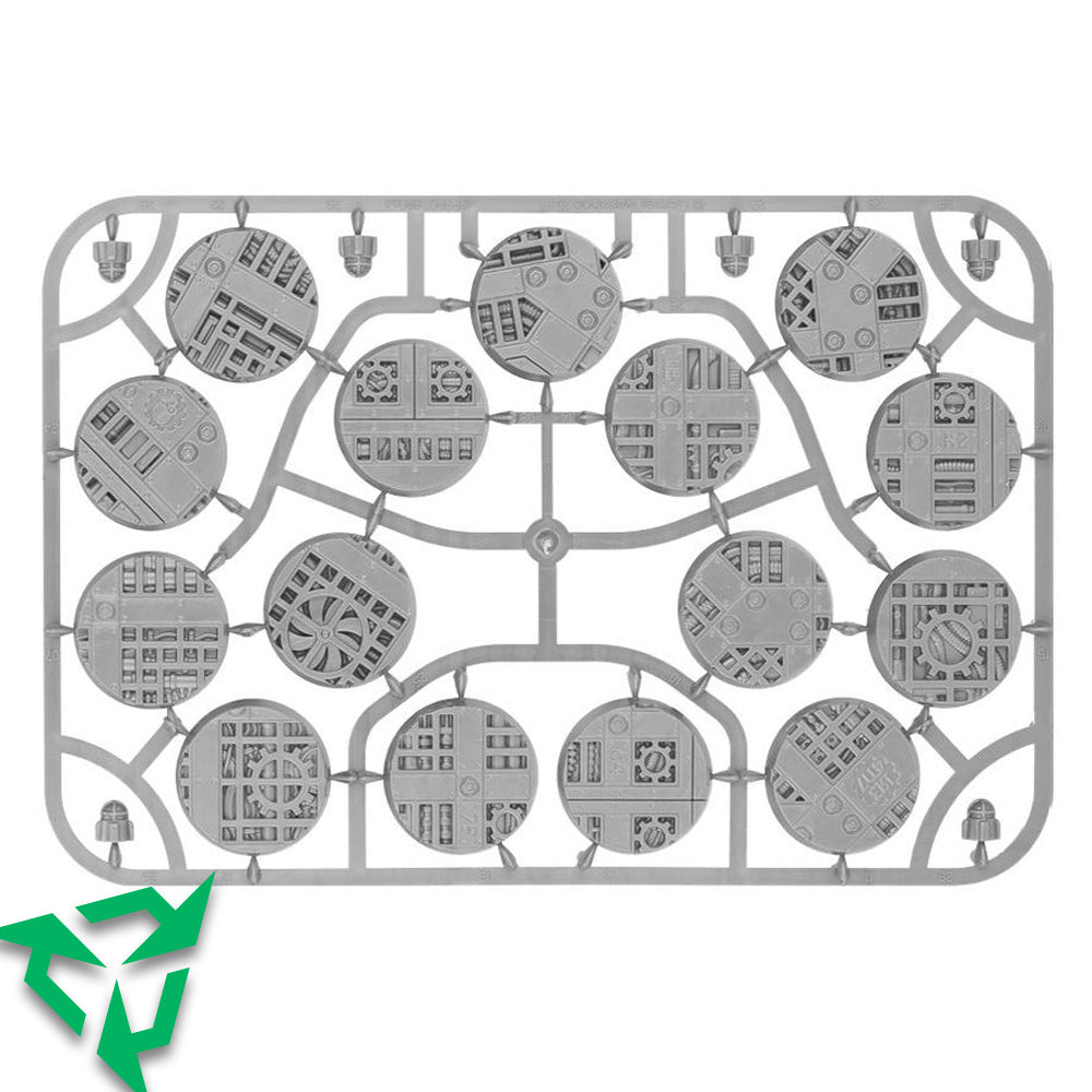 15 Sector Mechanicum 32mm Base Sprue