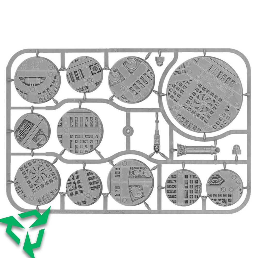 Preloved Sector Mechanicum Basing Sprue