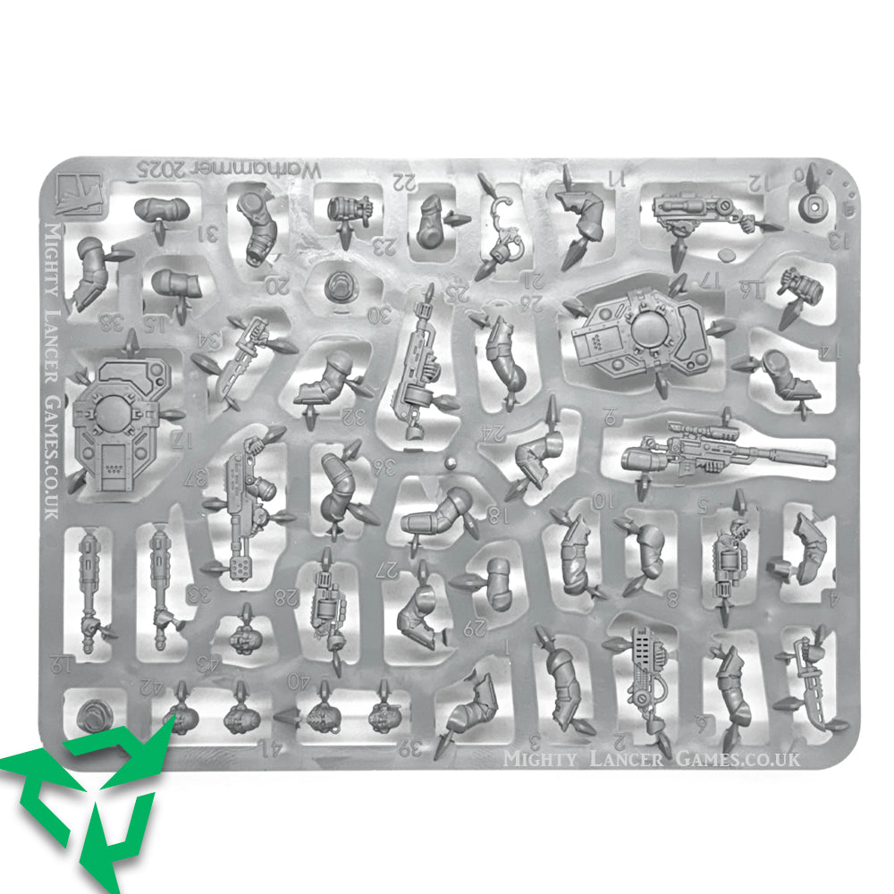 On Sprue Palanite Enforcer Weapons & Upgrades