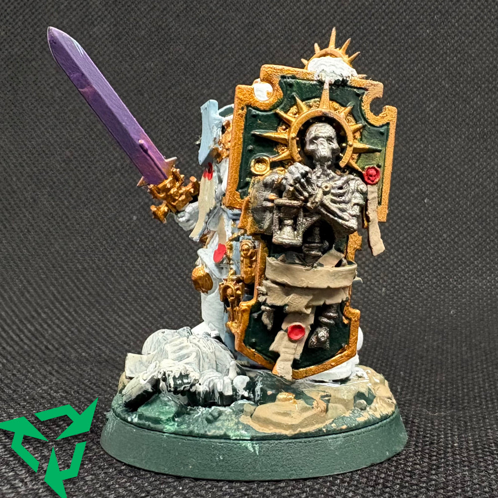 Preloved Space Marine Captain w/ Relic Shield