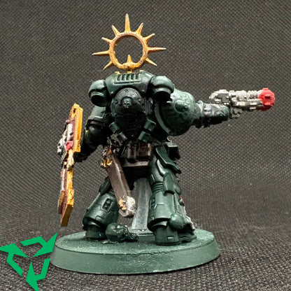 Preowned Space Marine Lieutenant with Storm Shield