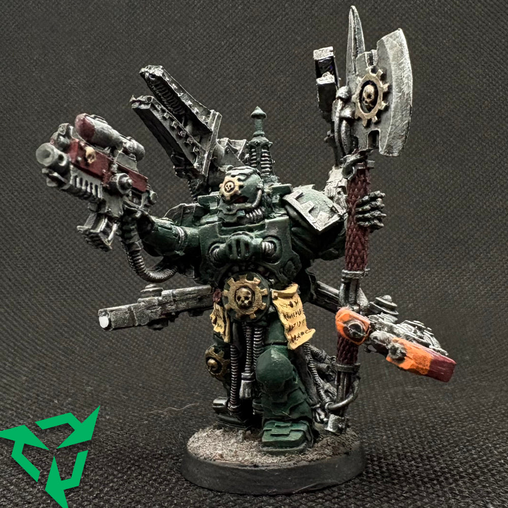 Preloved Space Marine Techmarine Miniature