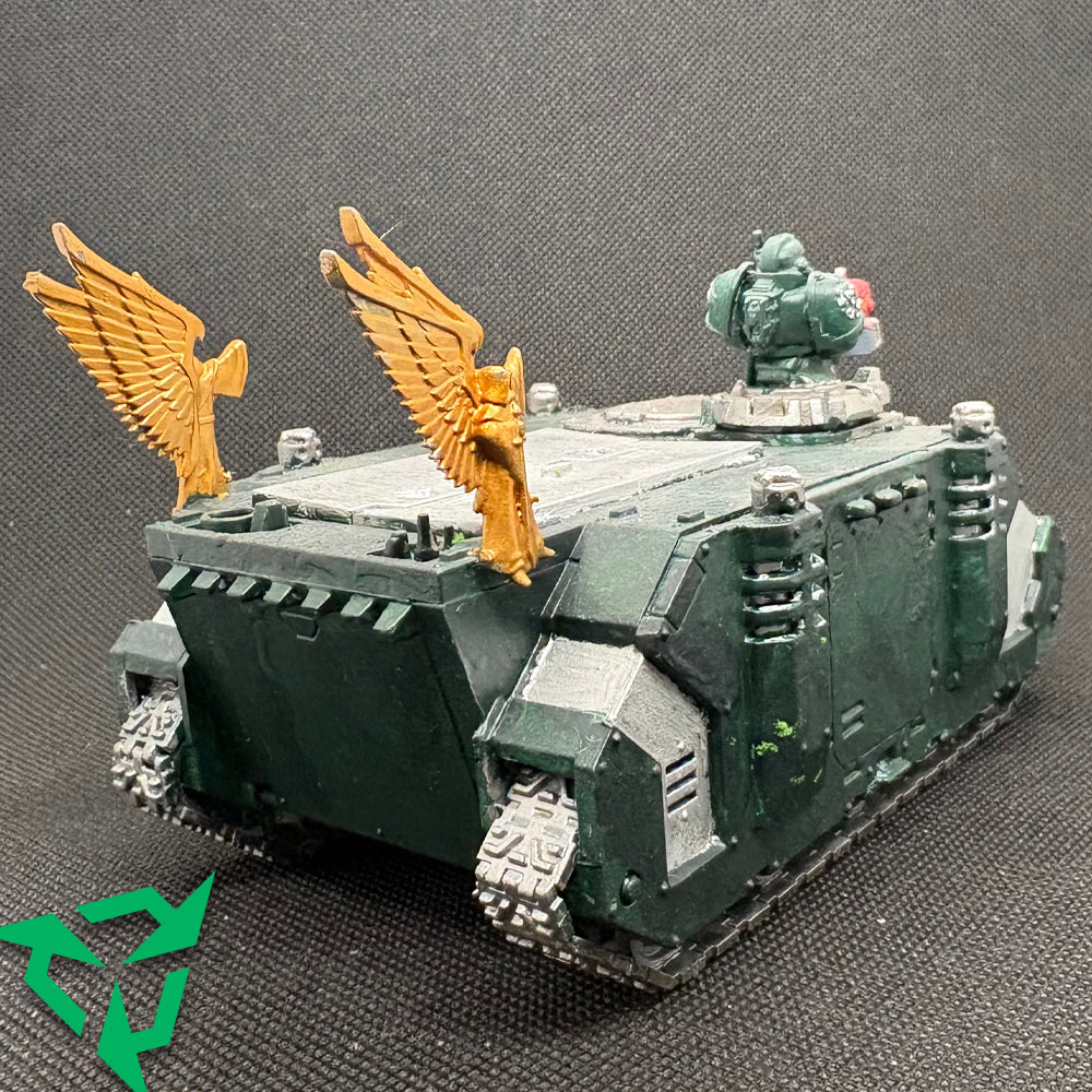 Second Hand Dark Angels Rhino Model