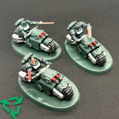 Preloved Dark Angels Space Marine Outriders
