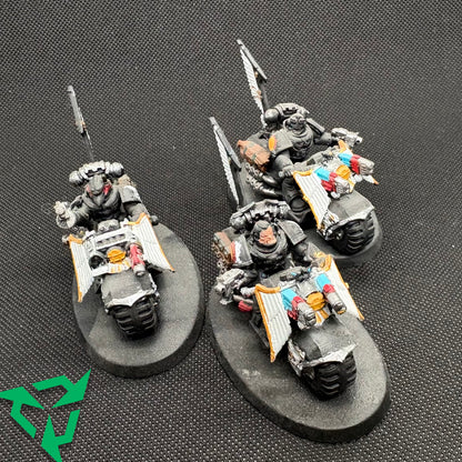 Preloved Dark Angels Ravenwing Bikers