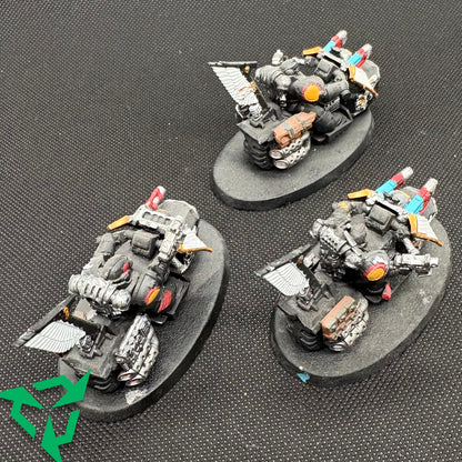 Dark Angels 2nd Hand Ravenwing Bike Squadron Back View