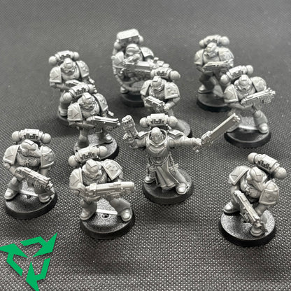 Preloved Dark Angels Tactical Squad - Assembled
