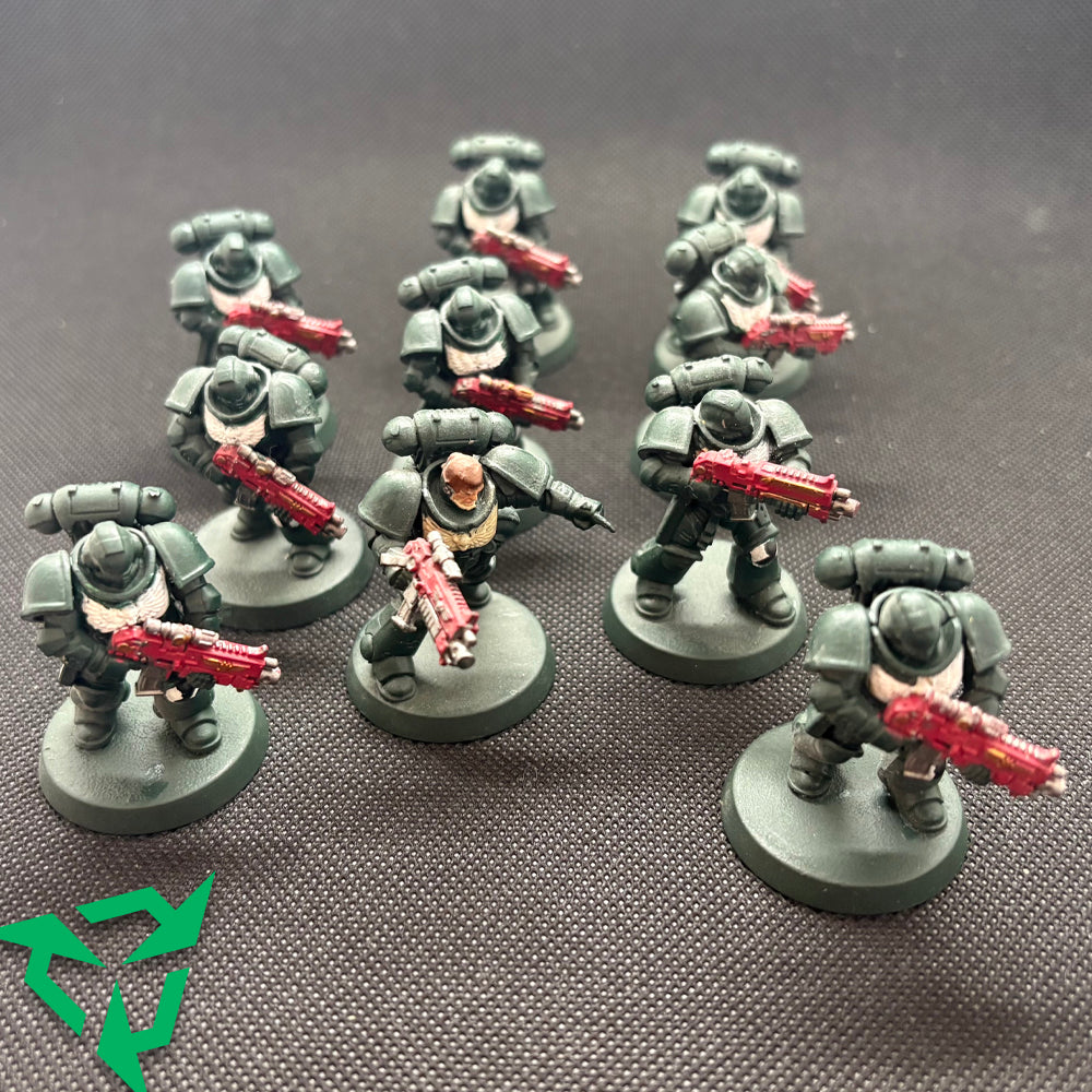 Preloved Dark Angels Intercessor Squad
