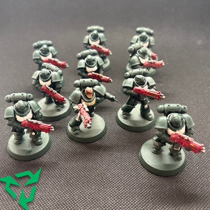 Preloved Dark Angels Intercessor Squad