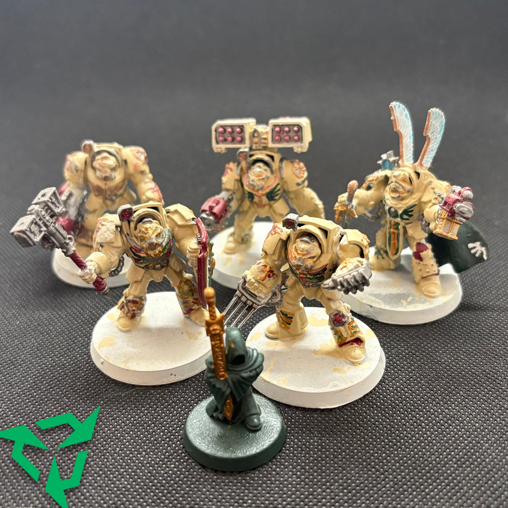 Preloved Dark Angels Deathwing Terminators
