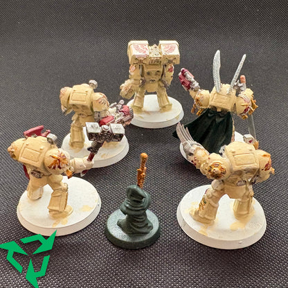 Dark Angels Deathwing Terminator Preloved Models Rear-View