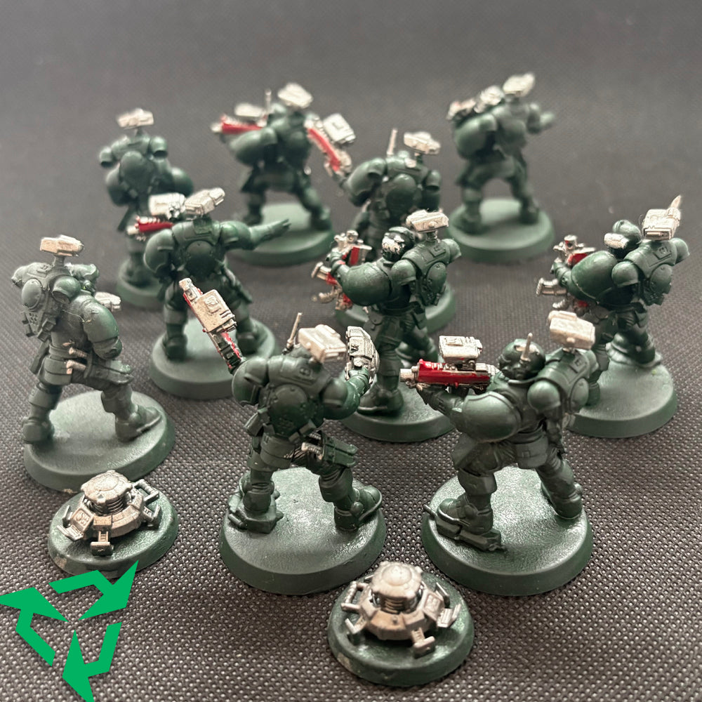 Back of Trade In Dark Angels Incursor Squad