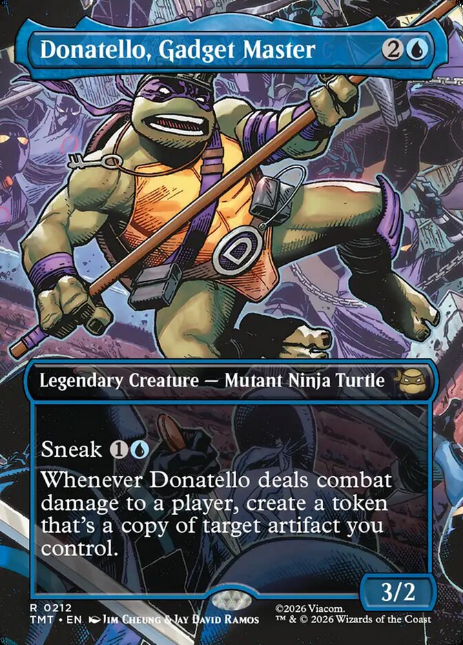 Donatello, Gadget Master Borderless #212