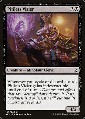 Pitiless Vizier Amonkhet #103 | ...