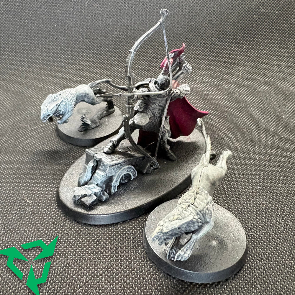 Preloved Knight-Judicator & Gryph-Hounds - Part Painted