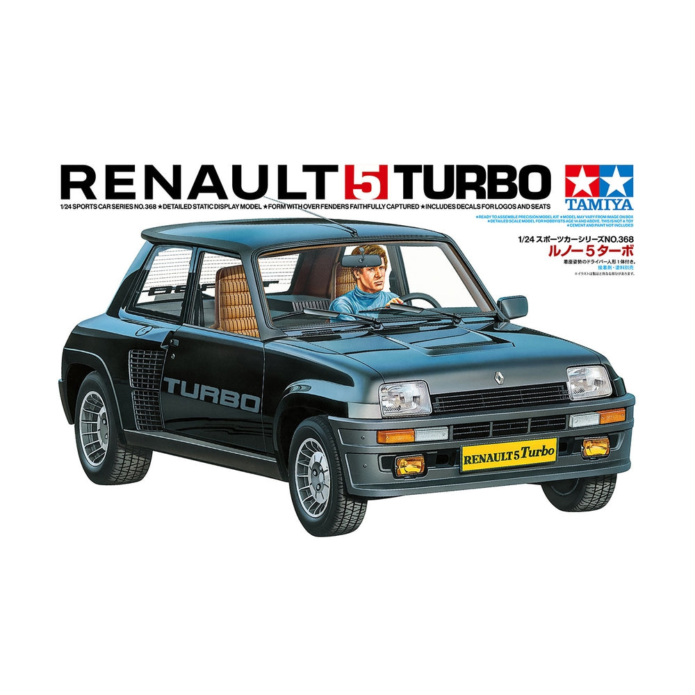 Tamiya Renault 5 Turbo 1/24 Scale Model Kit