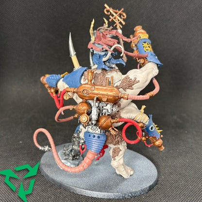 Rear View Thanquol and Boneripper trade in miniature