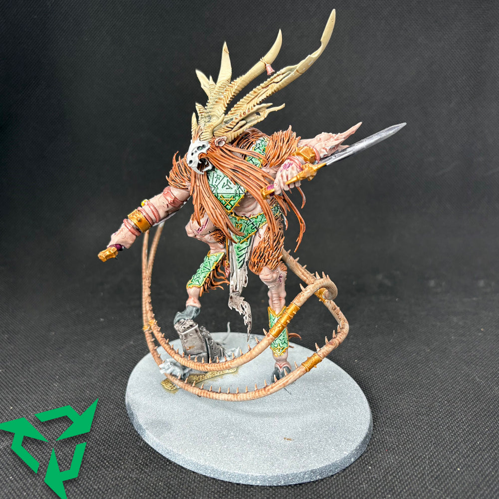 Preloved Skaven Verminlord Corruptor - Part Painted