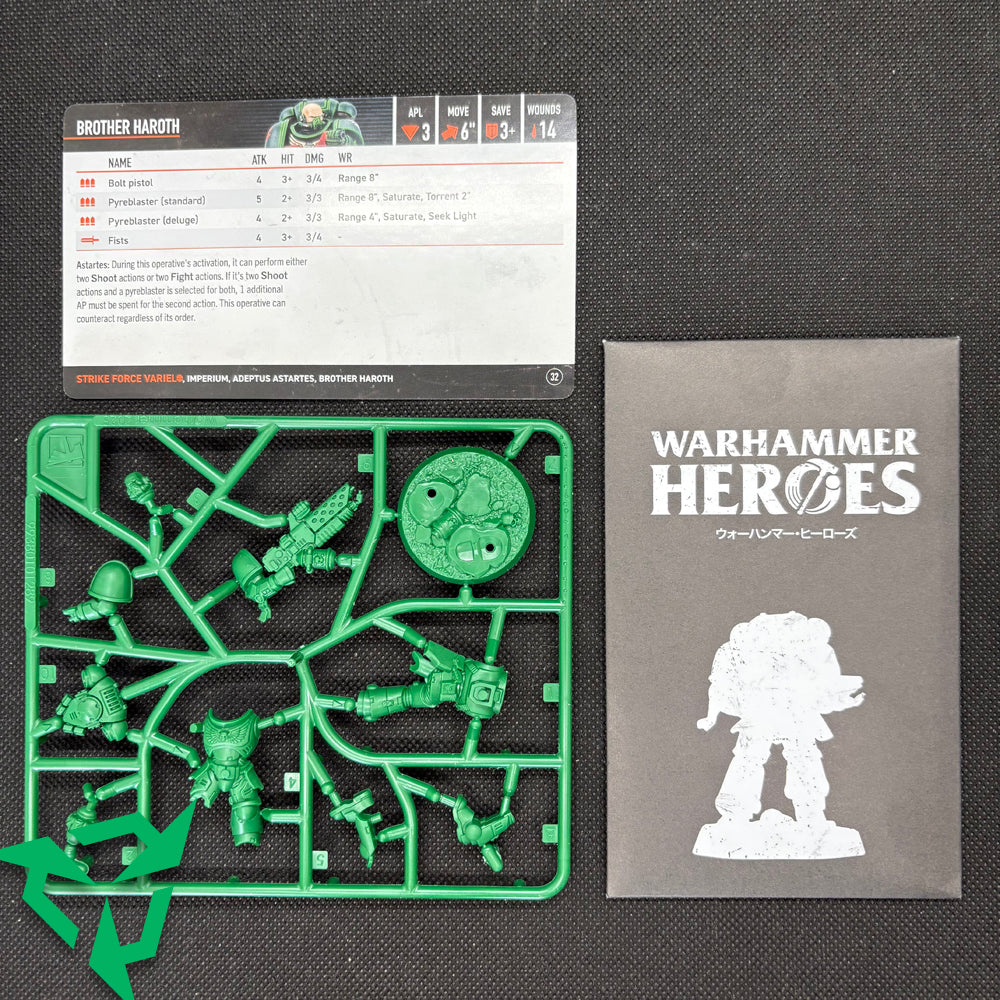 Brother Zeradim Preloved Dark Angel On Sprue
