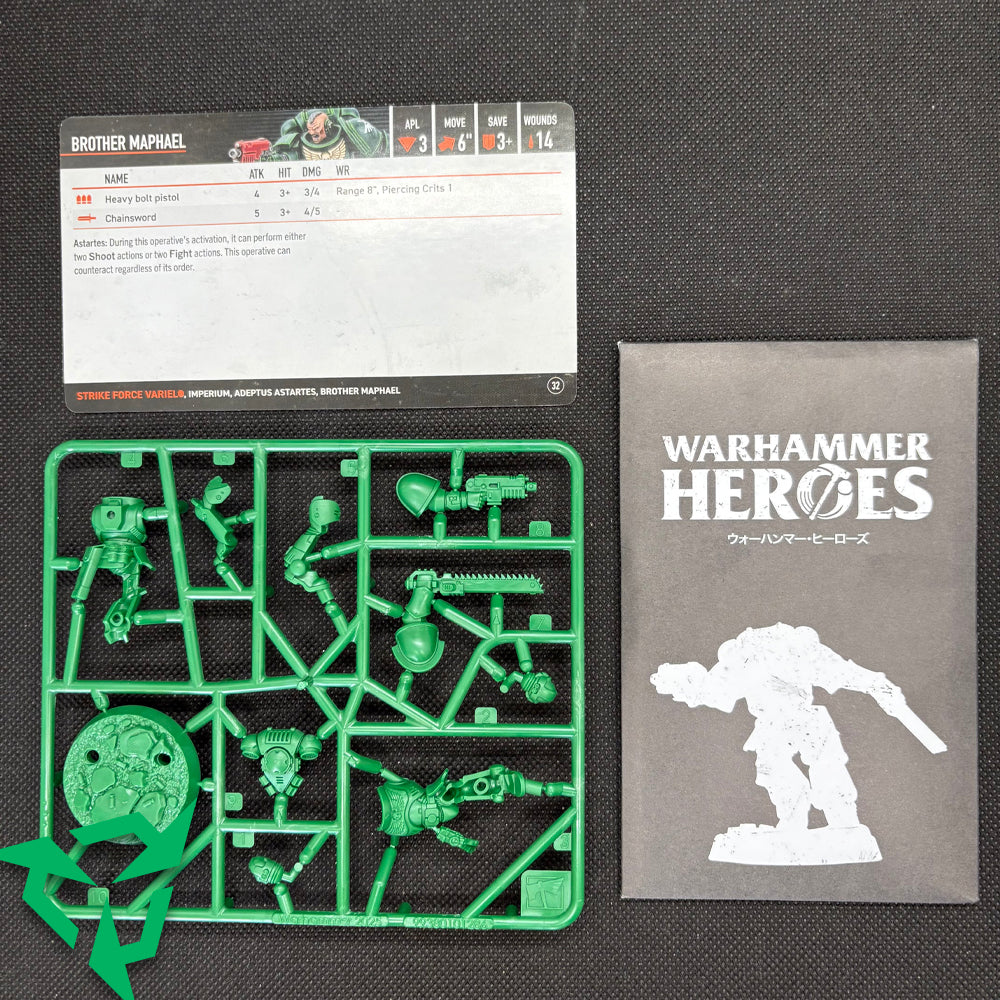 Brother Maphael Preloved Dark Angel On Sprue
