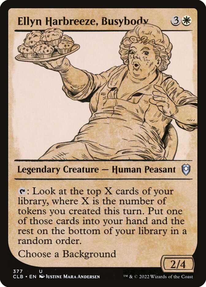 Ellyn Harbreeze, Busybody - Commander Legends #377
