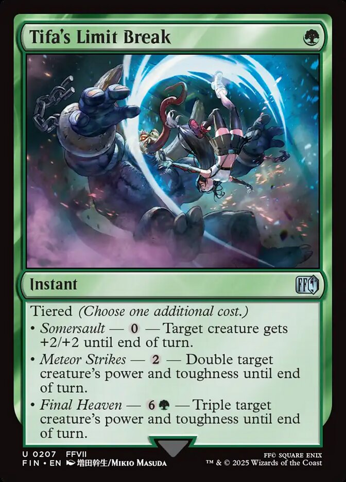 Tifa's Limit Break Final Fantasy #207