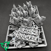 11 Part-Assembled Silver Helms
