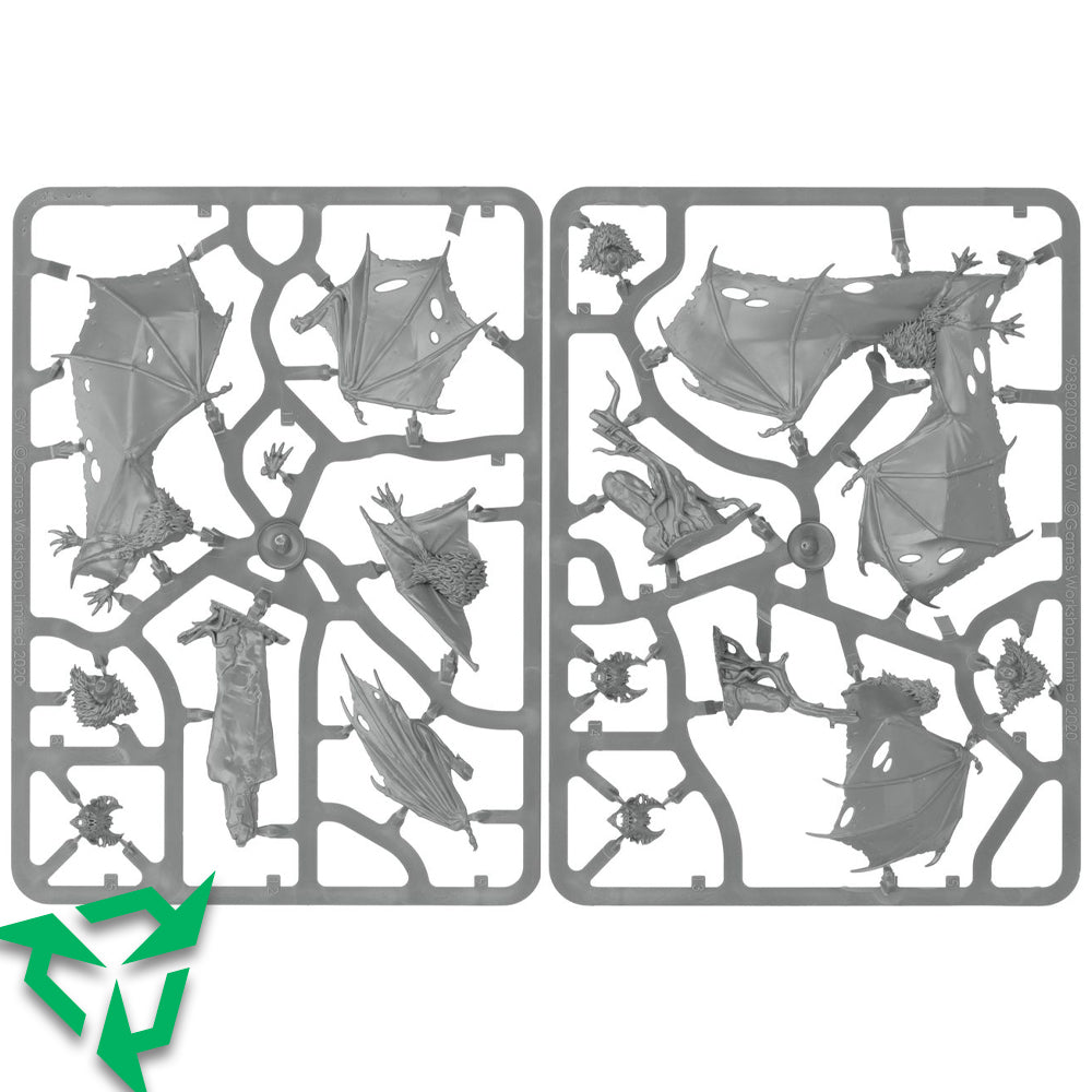 Soulblight Gravelords Fell Bats - On Sprue