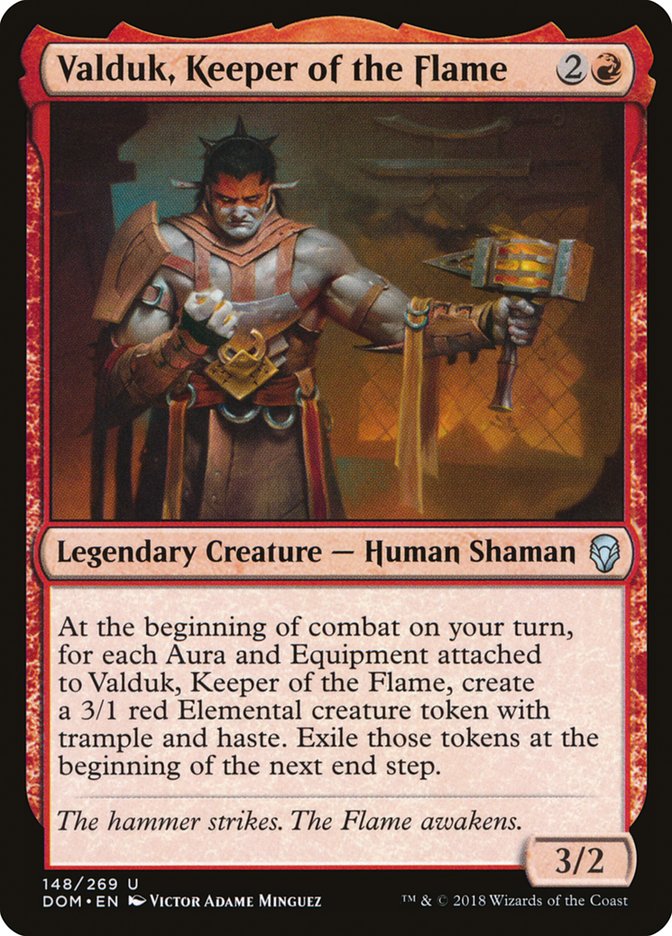 Valduk, Keeper of the Flame Dominaria #148