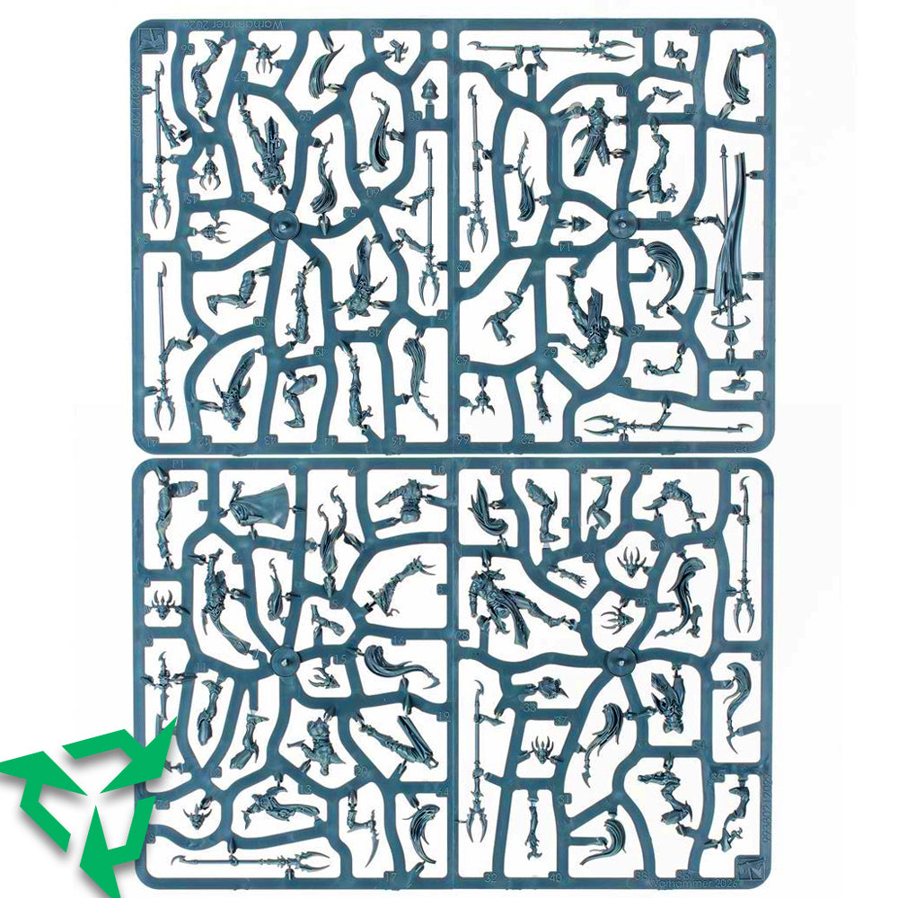 Blood Hags Primed Sprues - Warhammer AoS