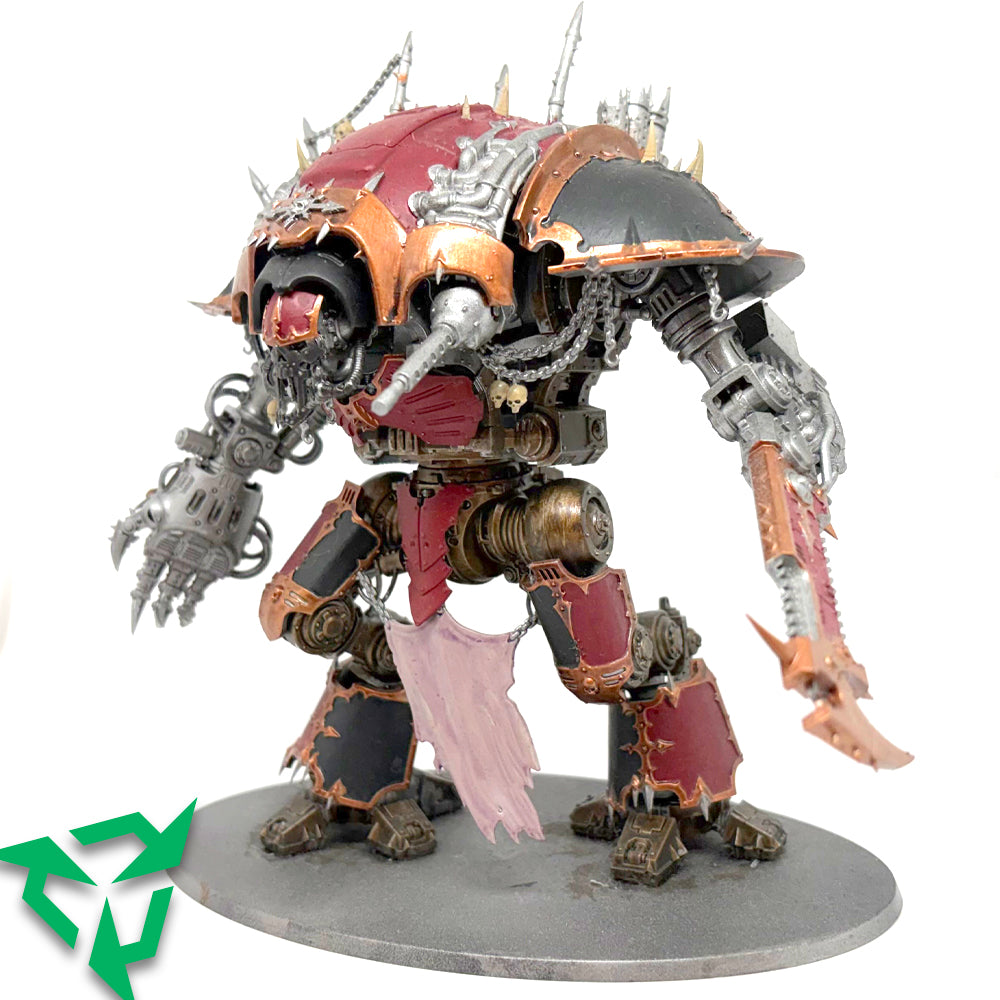 Painted Chaos Knights Despoiler Front