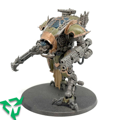 Painted Chaos Knights Wardog Front View