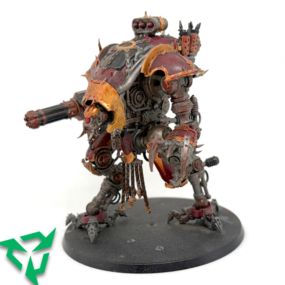 Painted Chaos Knights War Dog Stalker Front