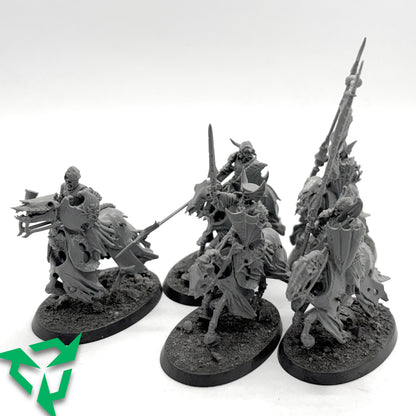 Assembled Soulblight Skeletal Knights