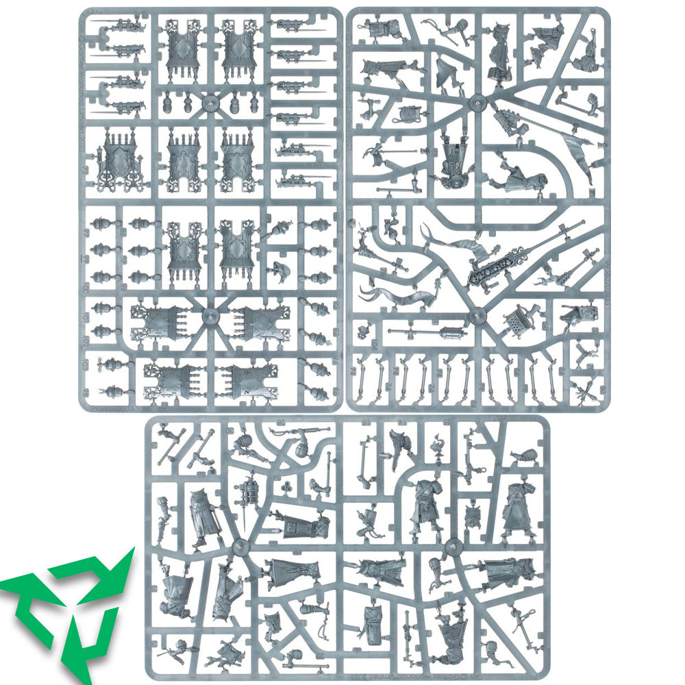 Cities of Sigmar Freeguild Fusiliers - On Sprue