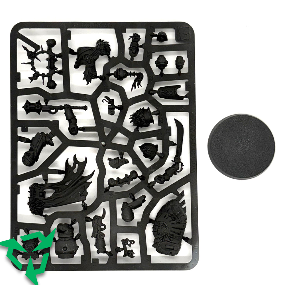 Red Corsairs Reave-Captain - Primed Sprue