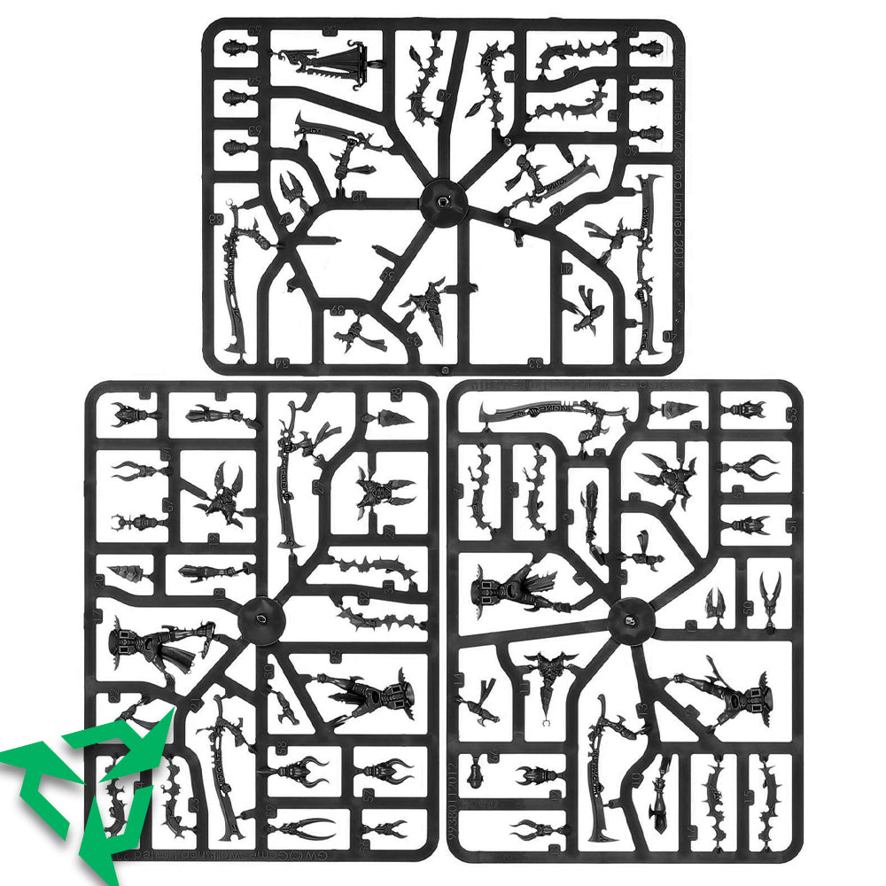 Incomplete Drukhari Incubi Primed Sprues