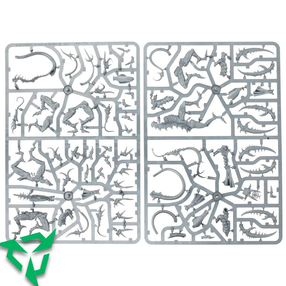On Sprue Hedonites of Slaanesh Fiends