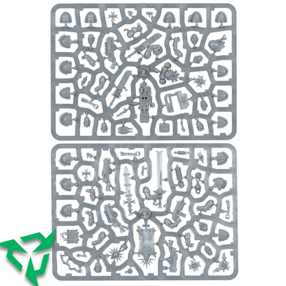 Preloved Black Templars Upgrade Sprues