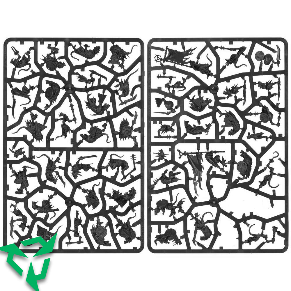 Incomplete Skaven Clanrat Sprues