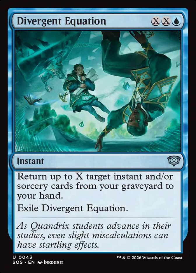 Divergent Equation Secrets of Strixhaven #043Card Front