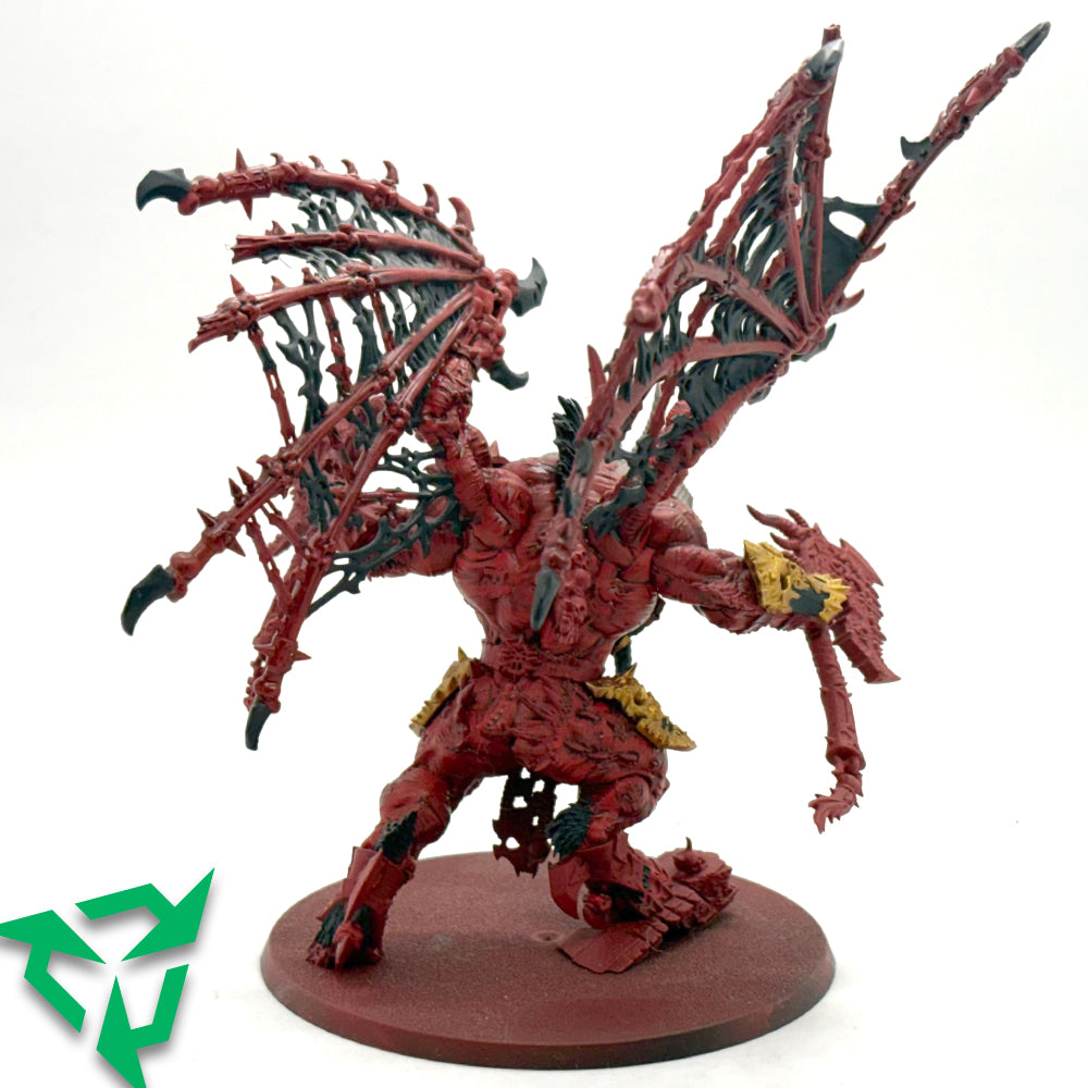 Preloved Skarbrand the Bloodthirster Rear-View