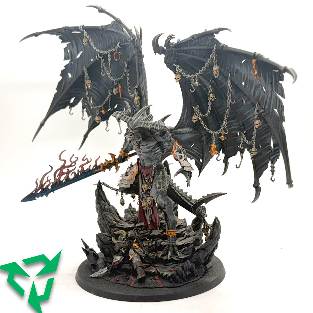 Preloved Be'lakor, the Dark Master Painted Warhammer AoS Miniature