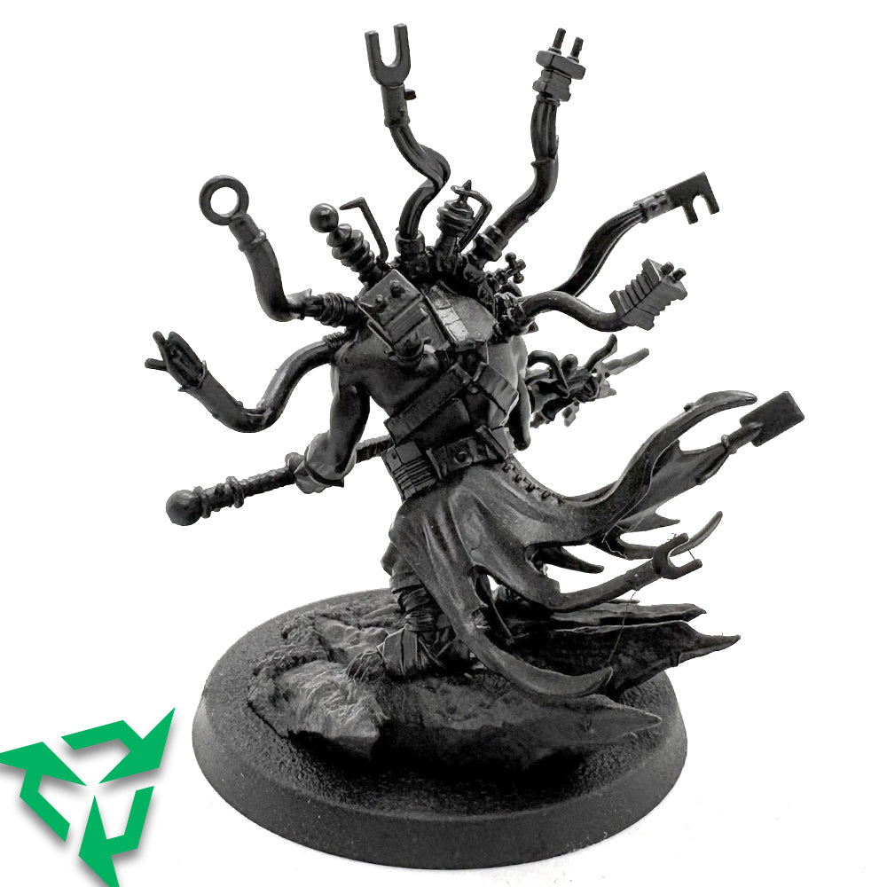 Primed Warhammer 40k Orks Weirdboy Rear-View